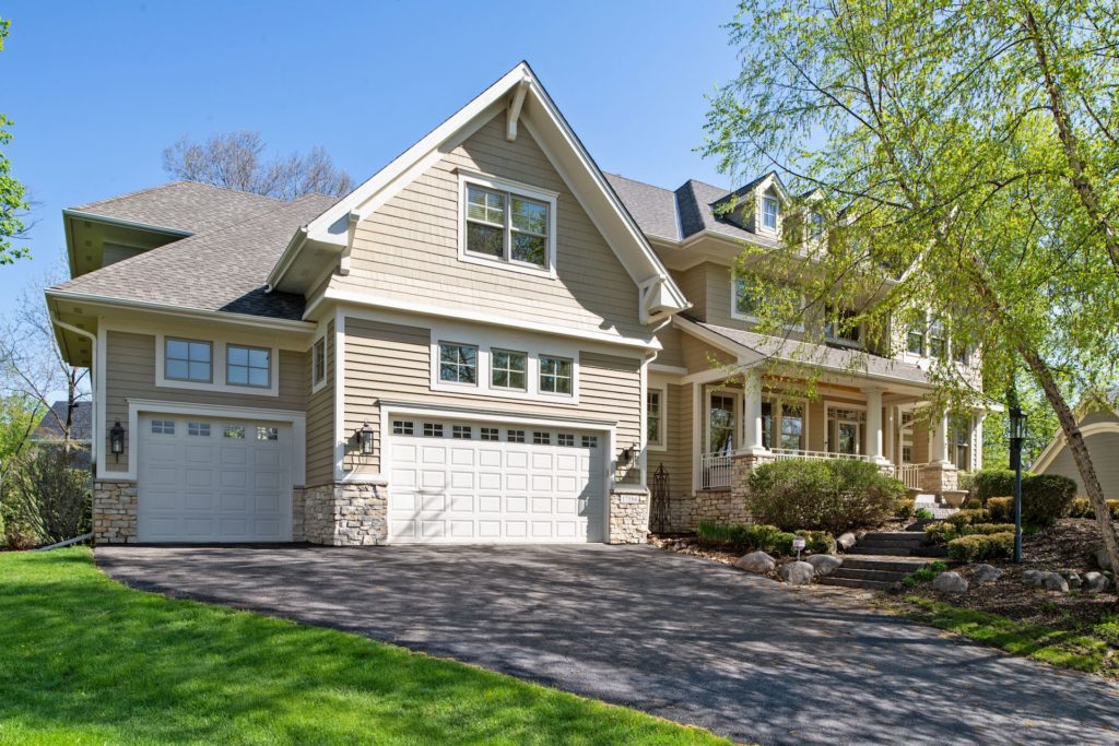 Lake access home in Minnetonka.