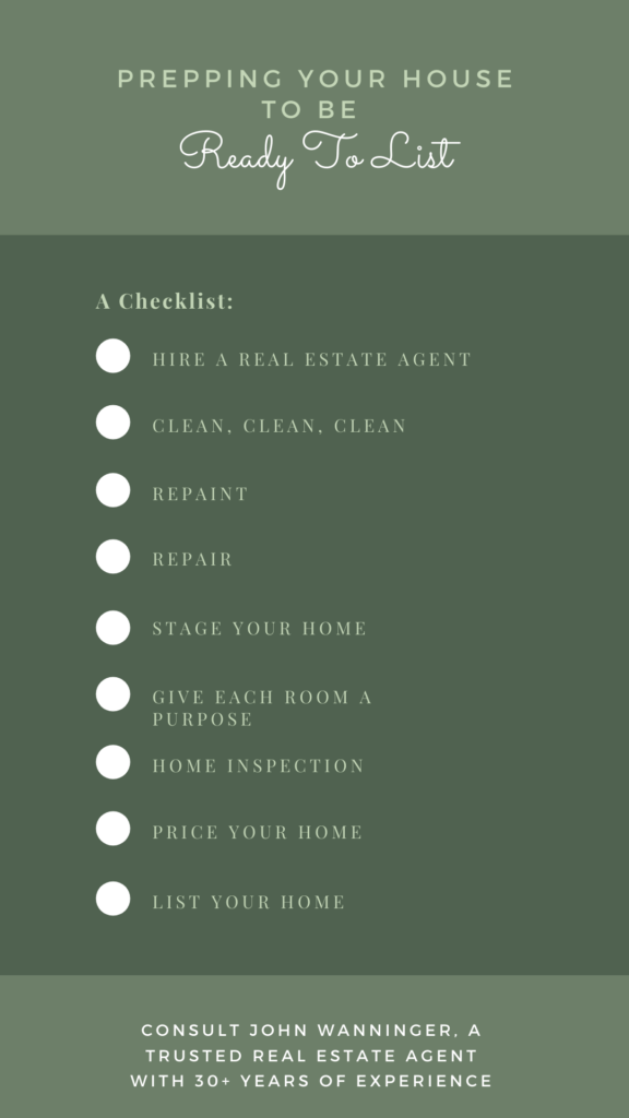 Checklist for prepping your home to be ready to list