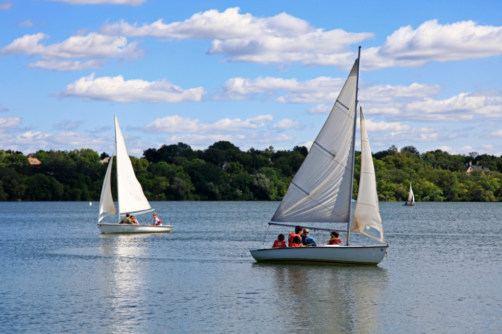 Residents can enjoy sailing in Minneapolis