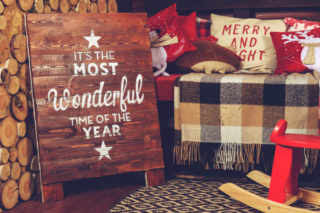 Wooden Christmas sign is the perfect christmas home decor item