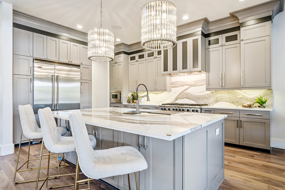 major luxury kitchen remodel